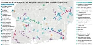 Collboni suelta el freno y proyecta 43 nuevos kilómetros de carril bici a cinco años vista