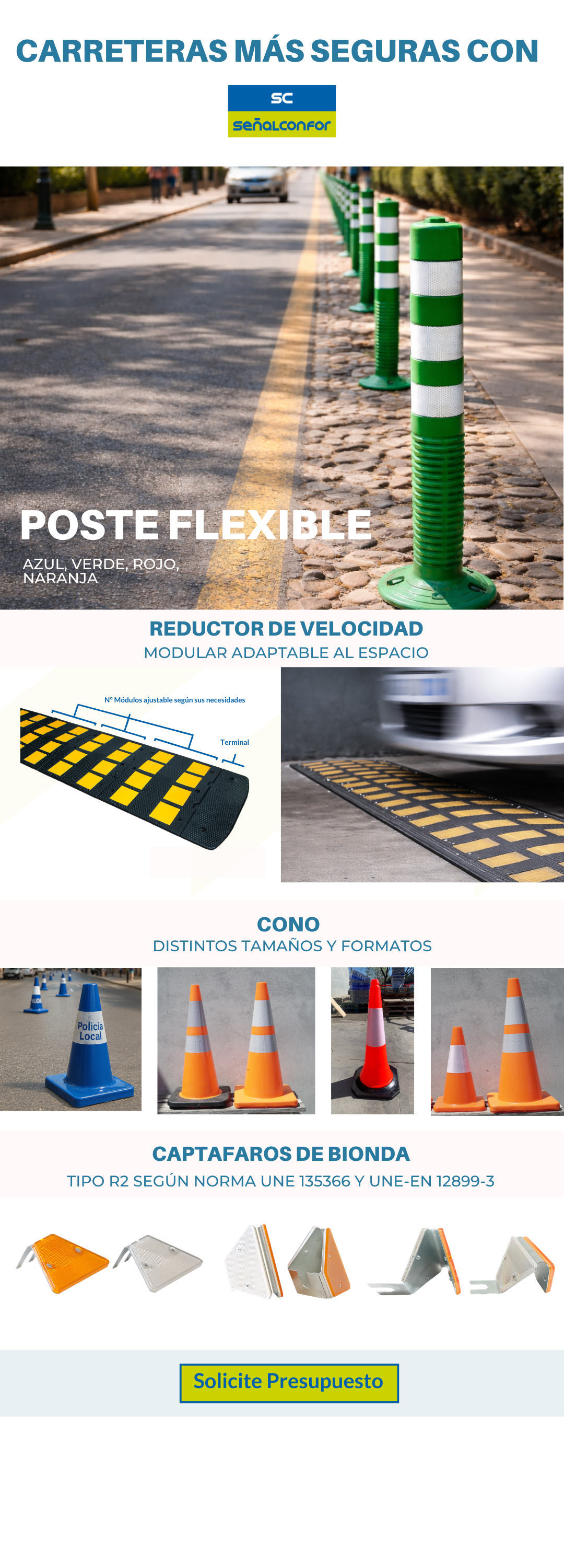 SENALCONFOR.COM - CARRETERAS MÁS SEGURAS