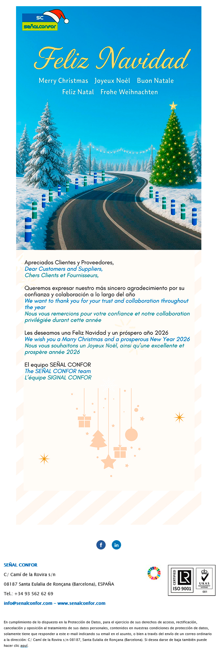 SENALCONFOR.COM - FELIZ NAVIDAD