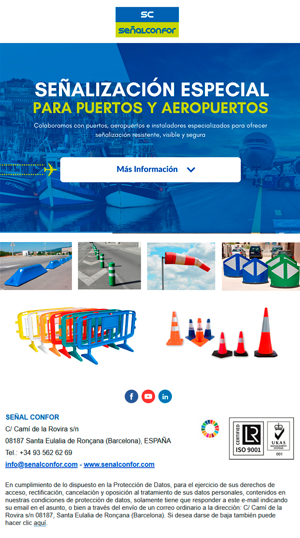 SENALCONFOR.COM - PUERTOS Y AEROPUERTOS